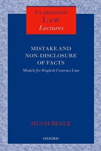 Mistake and Non-Disclosure of Fact: Models for English Contract Law