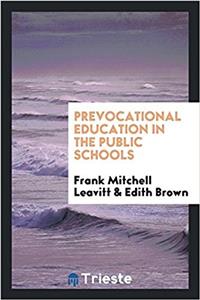 Prevocational Education in the Public Schools