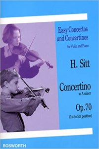 Concertino in a Minor for Violin and Piano, Op. 70