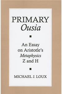 Primary "ousia"