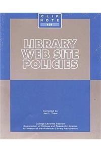 Library Web Site Policies