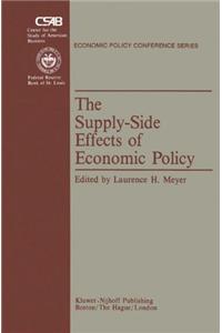 Supply Side-Effects of Economic Policy