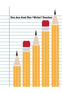 You Are Just The 'Write' Teacher