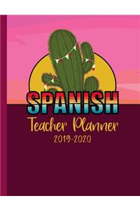 Spanish Teacher Planner 2019-2020