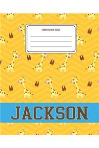 Composition Book Jackson