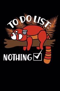 To Do List - Nothing