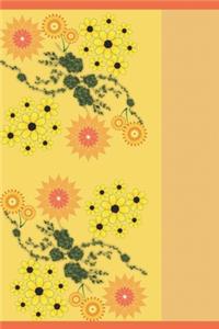 Floral Sunflower Journal