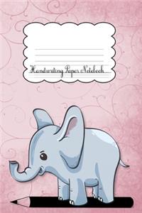 Handwriting Paper Notebook