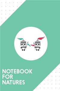 Notebook for Natures