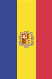 Andorra Travel Journal - Andorra Flag Notebook - Andorran Flag Book