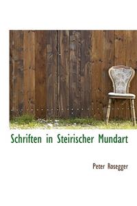 Schriften in Steirischer Mundart