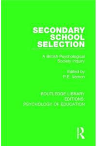 Secondary School Selection