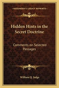 Hidden Hints in the Secret Doctrine
