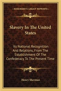 Slavery in the United States