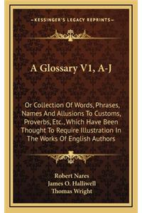 A Glossary V1, A-J