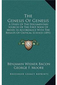 The Genesis Of Genesis