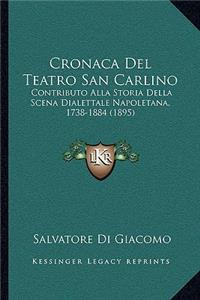 Cronaca Del Teatro San Carlino