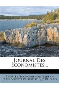 Journal Des Economistes...