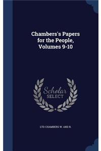 Chambers's Papers for the People, Volumes 9-10