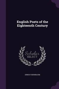 English Poets of the Eighteenth Century