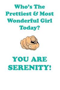 SERENITY is The Prettiest Affirmations Workbook Positive Affirmations Workbook Includes