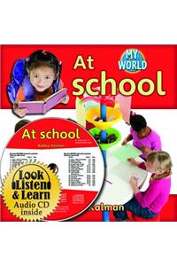 At School - CD + Hc Book - Package