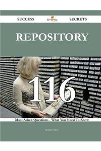 repository 116 Success Secrets: 116 Most...