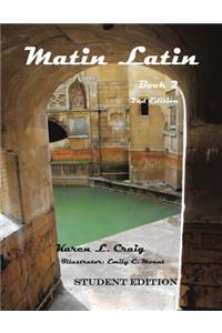 Matin Latin Book 2 Student Edition