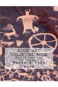 Rock Art Coloring Book