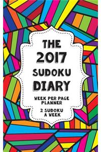 The 2017 Sudoku Diary - Week per page