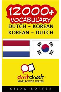 12000+ Dutch - Korean Korean - Dutch Vocabulary