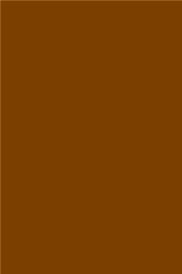 Journal Chocolate Color Simple Plain Chocolate