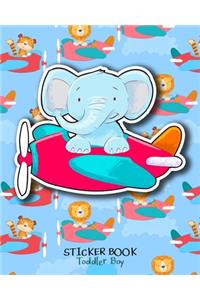 Sticker Book Toddler Boy