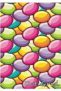 Dot Grid Notebook: Candy Wallpaper
