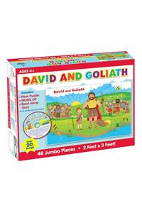 David and Goliath Floor Puzzle & CD