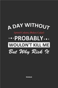 A Day Without Speed Cubing (Rubix Cube) Probably Wouldn't Kill Me But Why Risk It Notebook