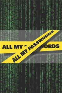 All My Passwords