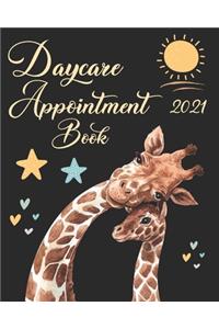 Daycare Appointment Book 2021