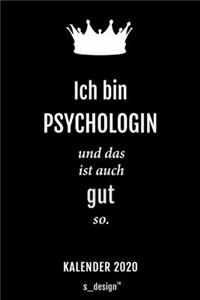 Kalender 2020 für Psychologen / Psychologe / Psychologin