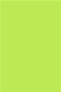 Dot Grid Slime Green colored Bullet Journal