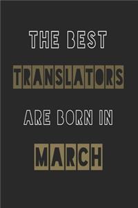The Best translators are born in March journal