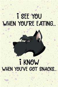 I See You When You're Eating I Know When You've Got Snacks