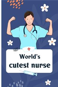 World's cutest nurse (6x9 Journal)