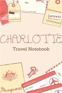 Charlotte TRAVEL NOTEBOOK
