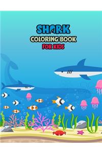 Shark Coloring Book For kids