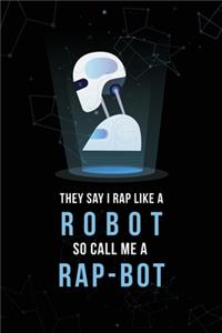 RAP-BOT Rhyme Book - Rap Journal