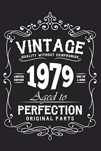 Vintage quality without compromise limited edition 1979 one of kind aged to perfection