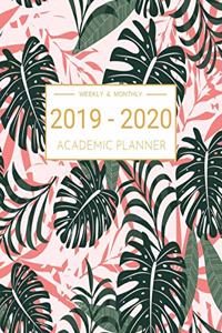 2019-2020 Academic Planner Weekly And Monthly