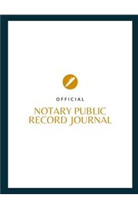 Notary Public Record Journal