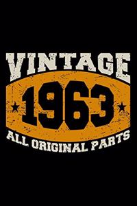 Vintage 1963 All Original Parts
